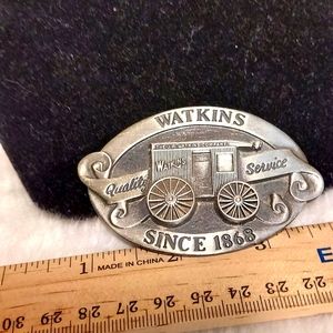 Watkins Belt buckle